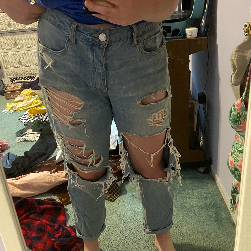 American Eagle Tomgirl jeans size 12